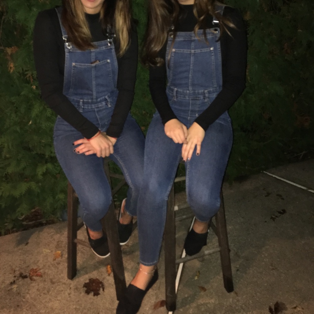 Divided H&M jean overalls